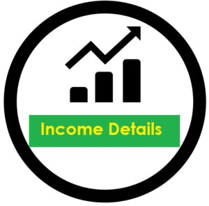 income details for Data Typing Jobs
